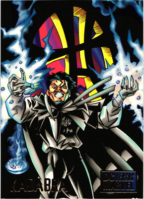 DC Vs. Marvel #47 Kadabra Villain Single Card Fleer/Skybox