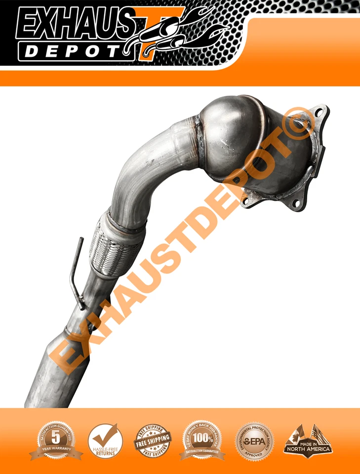 Convertidor catalítico para Volkswagen Eos 2009-2015 2,0 L nuevo ajuste directo Foto 4 de 4