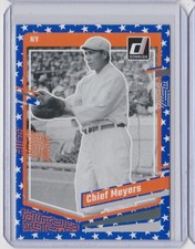 2023 Donruss CHIEF MEYERS New York Giants INDEPENDENCE DAY Parallel