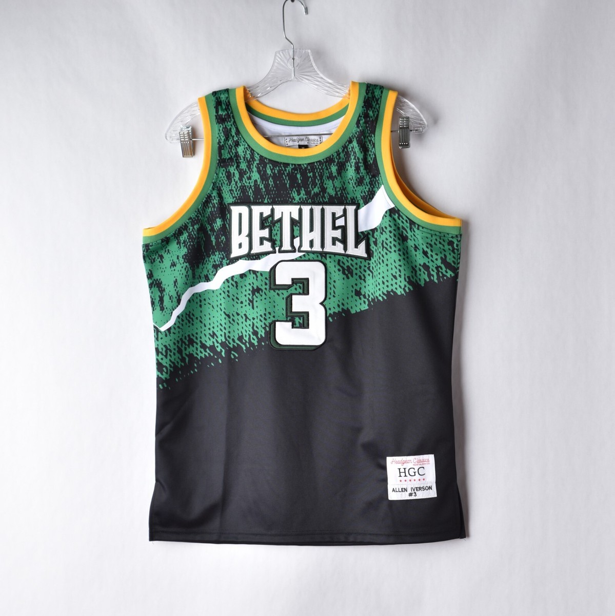 Allen Iverson #3 Mens Medium Bethel High School Headgear Classics