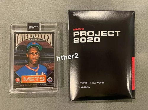 Topps Project 2020 Card #86 Dwight Gooden - 1985 by Ben Baller FAST SHIPPING