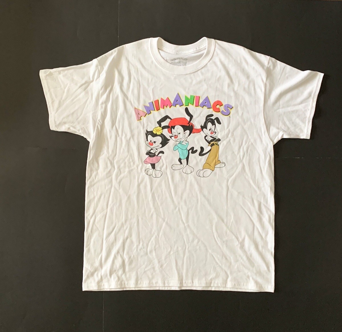 NWOT 2021 Animaniacs Warner Bros Yakko Wakko Dot T-Shirt