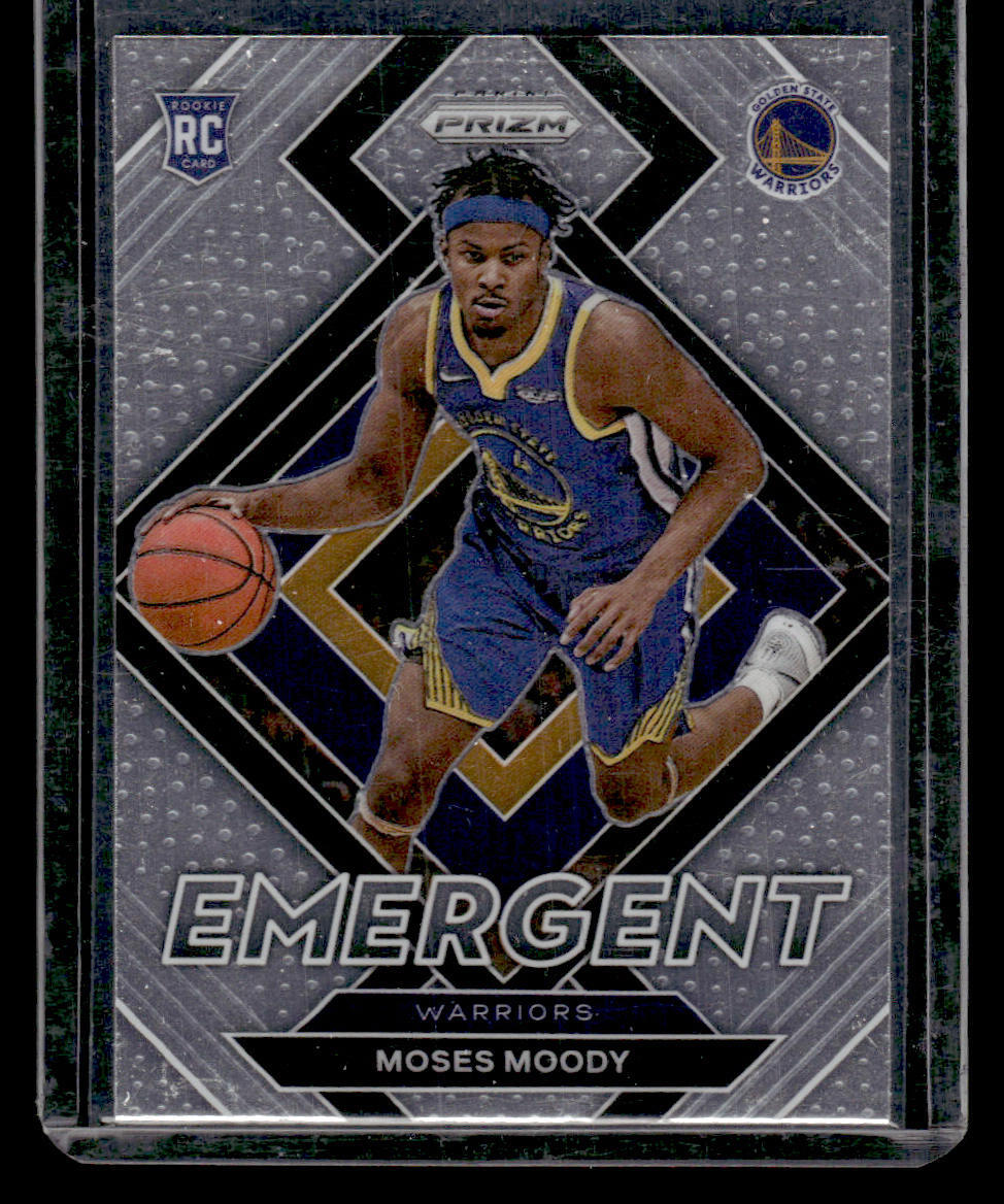 Moses Moody 2021-22 Panini Prizm Emergent #16