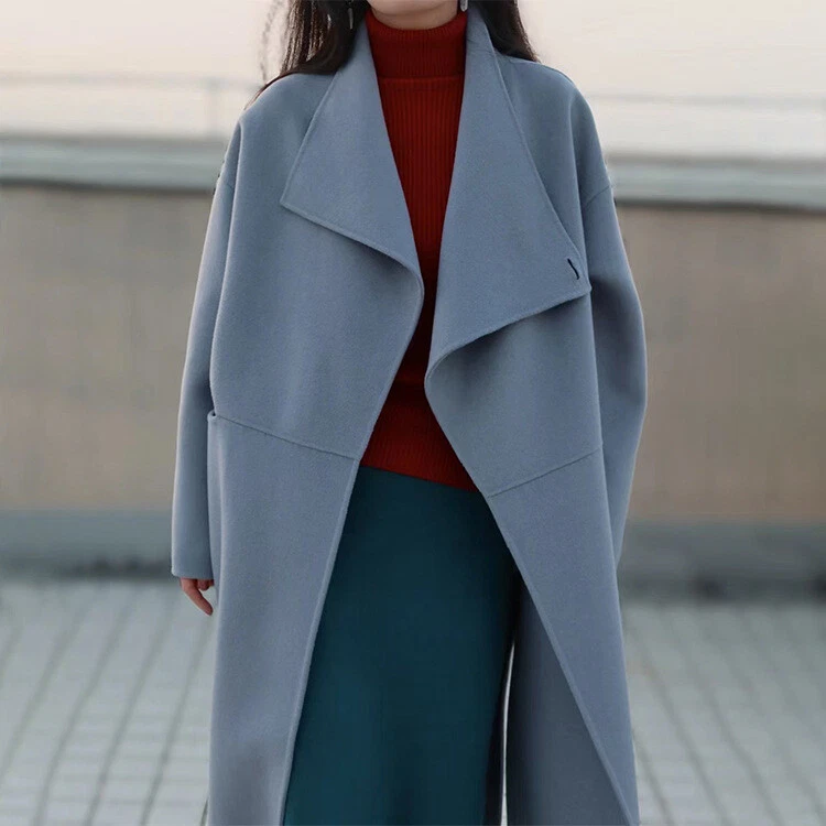 Slouchy hotsell wool coat