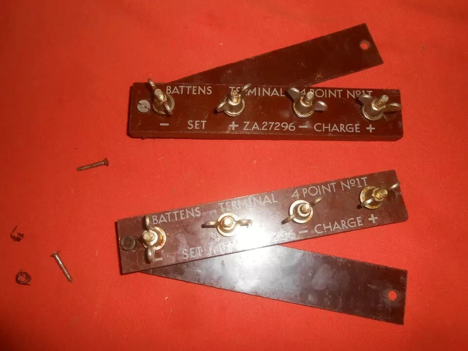 Ejército Británico: ANTENA DE RADIO WS19 JUEGO INALÁMBRICO LISTONES ZA 27296 N014 PUNTO DE BATERÍA Foto 4 de 4