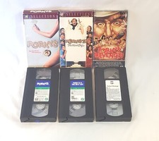 Porky's - Porky's II - Porky's Revenge VHS Lot of 3 Tapes
