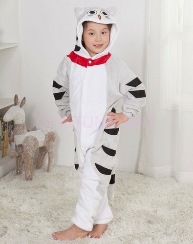 Kids Children's Onesie Unisex Kigurumi Animal Jumpsuit Costume Pajamas Sleepwear - Picture 29 of 183