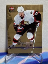 2005-06 Fleer ULTRA Hockey JASON SPEZZA #134 GOLD MEDALLION SP