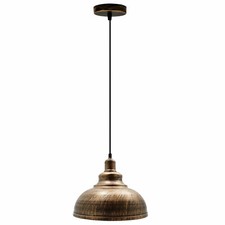Vintage Ceiling Pendant Light E27 Metal Lamp Shade Industrial Suspended Lights