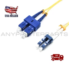 Sonilco LC/UPC to SC/UPC Fiber Optic Patch Cable Single Mode Duplex 2.0 LSZH