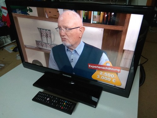 Televisor LED Telefunken 20 pulgadas TV triple sintonizador unidad de DVD / reproductor XH20D101D - Imagen 9 de 16