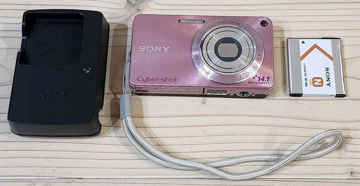 120 SONY Cyber Shot DSC-W350 ピンク 充電器付き N MINT] SONY Cyber-shot DSC-W350 Pink 4x Zoom 14.1MP Digital