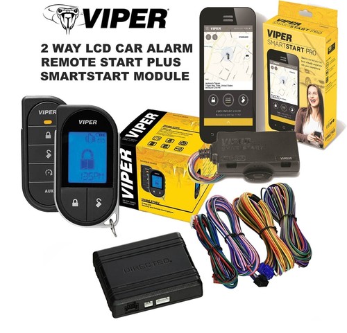 Viper 5706V Car Alarm & Starter with VSM550 SmartStart & DB3 Bypass Interface 