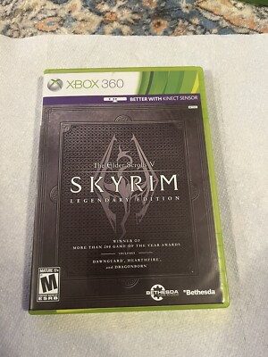 The Elder Scrolls V Skyrim Legendary Edition (Microsoft Xbox 360) 2013