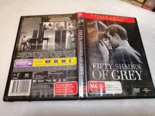 FIFTY SHADES OF GREY (2014) - Universal Pictures (Unseen Edition) DVD - Region 4 - Picture 1 of 2