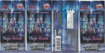TV Anime: Magia Record: Puella Magi Madoka Magica Side Story 4 Booster pack Lot