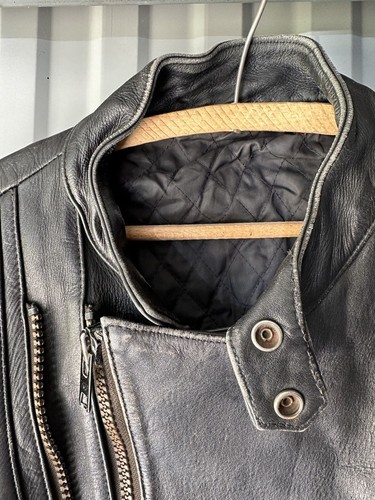 Racing Rare Genuine Leather Vintage Moto Hype Jacket - Bild 8 von 20