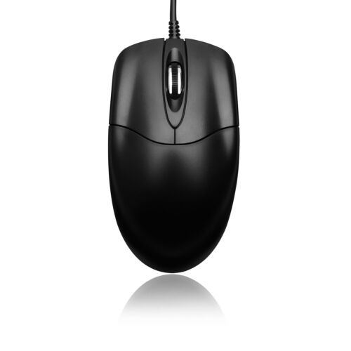 ADESSO HC-3003US 3BTN OPTICAL WHEEL MOUSE USB 5M CLICKS KEY BUILT-IN SCROLL WHEE - Picture 1 of 3