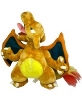 Vintage Pokemon Charizard 18" Plush 1999 Nintendo Play By Play