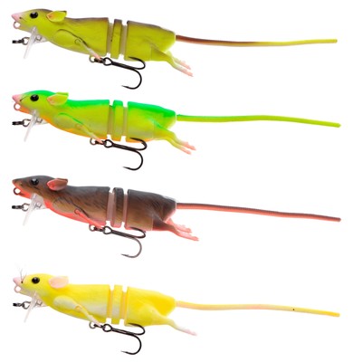 Savage Gear 3D Rad Ratte 30cm 90g Golden Albino Firetiger Fluo Yellow ABVERKAUF