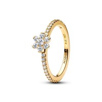 Pandora Ring Damen Funkelnde Blume 14 Karat Vergoldet 164499C01 Gr. 54