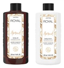 Set Jafra Royal Almond  Body Oil And Body Lot...