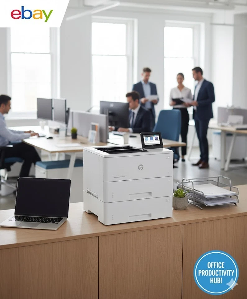 HP LaserJet Enterprise M507x - 1PV88A Laser A4 B/N USB LAN + NUOVO + - Immagine 4 di 4