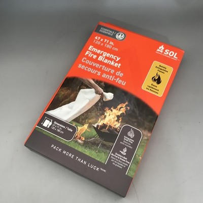 SOL Emergency Fire Blanket: 47 in. x 71 in. Brand New