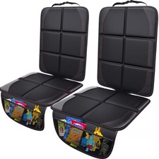 Car Seat Protector, 2 Pack, Waterproof 600D Fabric Carseat Protector Car Seat...