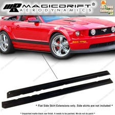 75 X 5 Universal Urethane Side Skirt Splitter Flat Under Body Extension Lip 75 X 5 Universal Urethane Side Skirt Splitter Flat Under Body Extension Lip