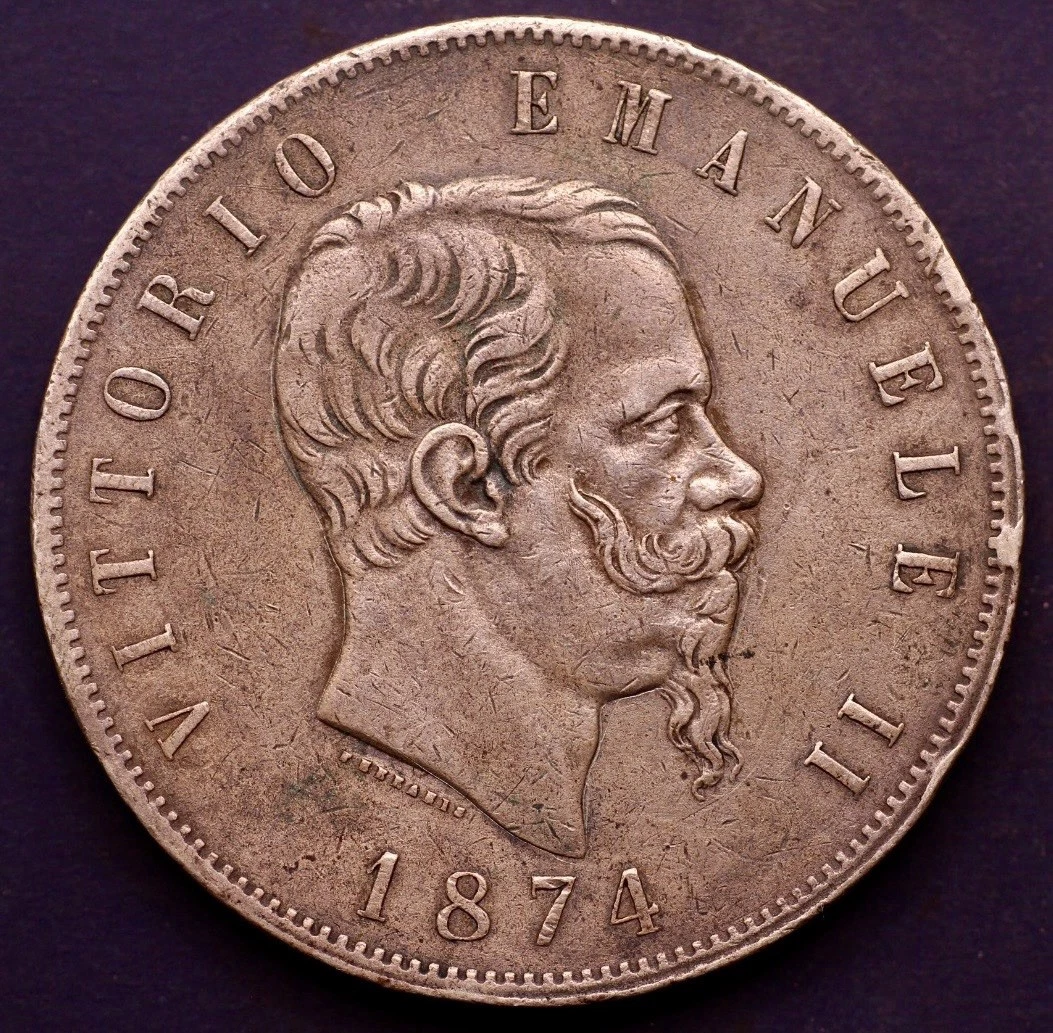 1874 Year Italian Coins (1861-Now) for sale | eBay