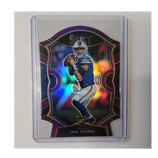Panini 2020 Select Jake Fromm Buffalo Bills #49 RC Concourse Purple Prizm