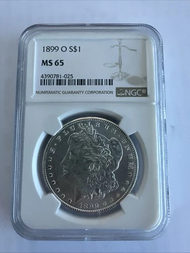 1899-O S Morgan Dollar Silver Dollar MS 65