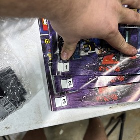 LEGO DC Comics Super Heroes: The Batcave (6860) Only Parts Manuals Not Complete