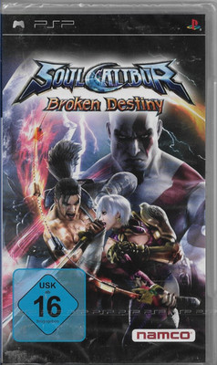 SoulCalibur: Broken Destiny,  Calibur Neu/OVP für Sony Playstation Portable, PSP