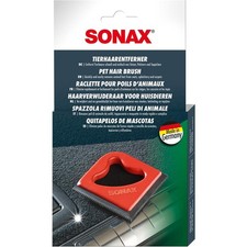 SONAX TierhaarEntferner Spezialkamm Fellentferner mit Gummilippen Tierhaare Fell