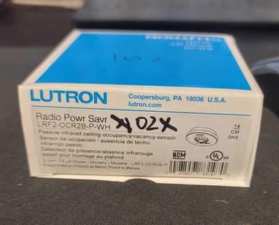 Lutron Radio Powr Savr LRF2-OCR2B-P-WH