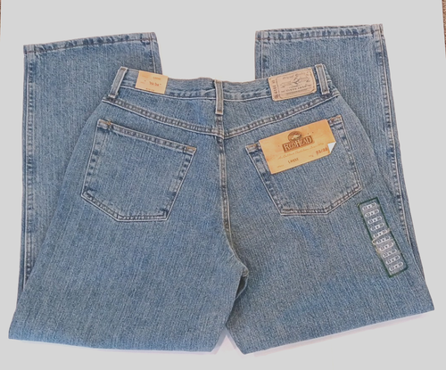 Jeans uomo RedHead blu nuovi con etichette vestibilità 32x30 - vestibilità ampia - basso professionale - Foto 7 di 7