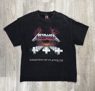 90’s 1994 LLICA Giant Tシャツ Vintage 1994 Giant T-Shirt Mens Large Black Metallica Master Of