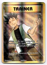 Brock's Grit (Full Art) XY - Evolutions - Pokemon LP 107/108