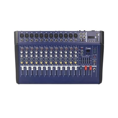 PMX1202D-USB 12-Channel   Audio Mixer with Power Amplifier #jg