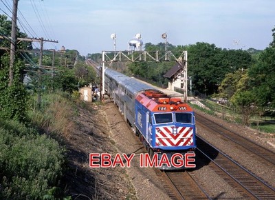 FOTO USA EISENBAHN METRA 186 - HIGHLANDS. 23. Juni 2003