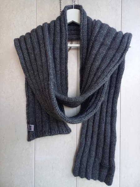 Women Dolce & Gabbana Scarf Grey Wool One size