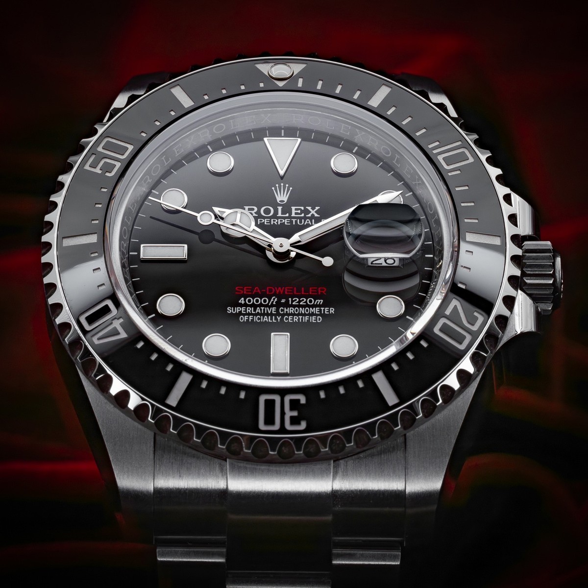 2024 Rolex Sea-Dweller 43 Red Letters 126600 Box & Papers MINT