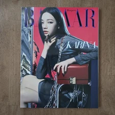 Aespa Karina Harper's Bazaar Korea Magazine January 2022 Giselle Winter Ningning