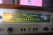 Very Nice Fisher 400 Tube FM Receiver With Case Very Clean No Rust
