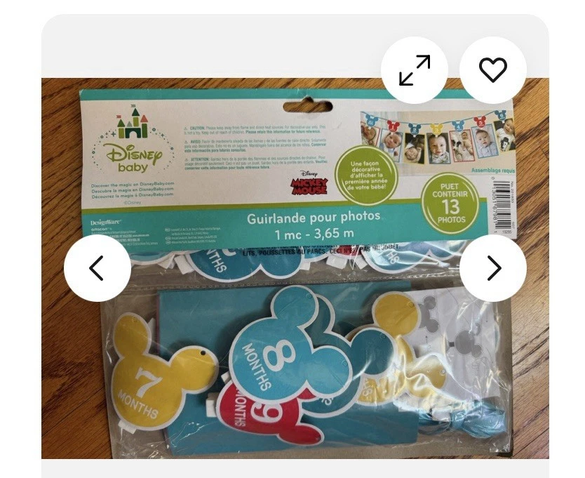 Новый Disney Junior 12' Микки Маус фото Garland держит 13 фотографий - Изображение 2 из 3