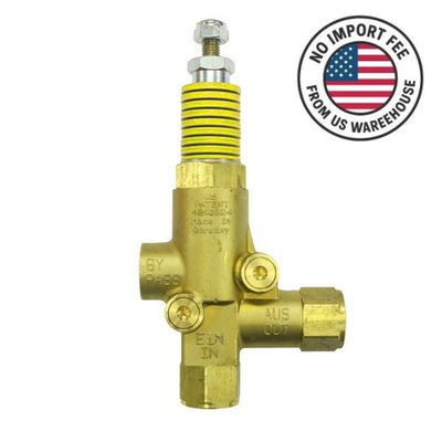 #ad Yellow Spring Unloader 1 2in FPT 13GPM 1400PSI 160°F Giant PU22911 $93.15