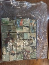 Antique german wood blocks puzzle 1910