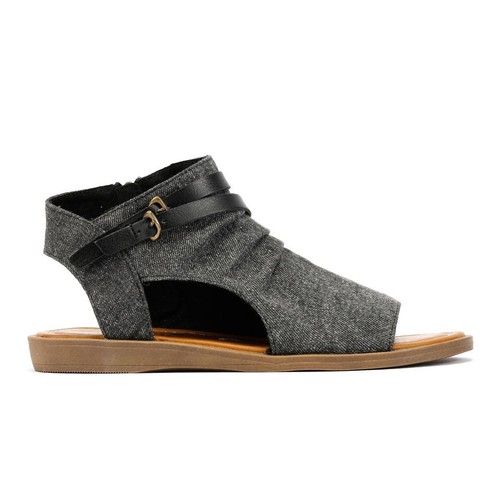 Blowfish Malibu Denver Women's Charcoal Sandals - Picture 5 of 8